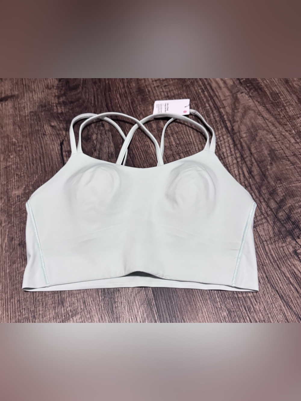 Lululemon Like a Cloud Longline Bra - Ocean Air